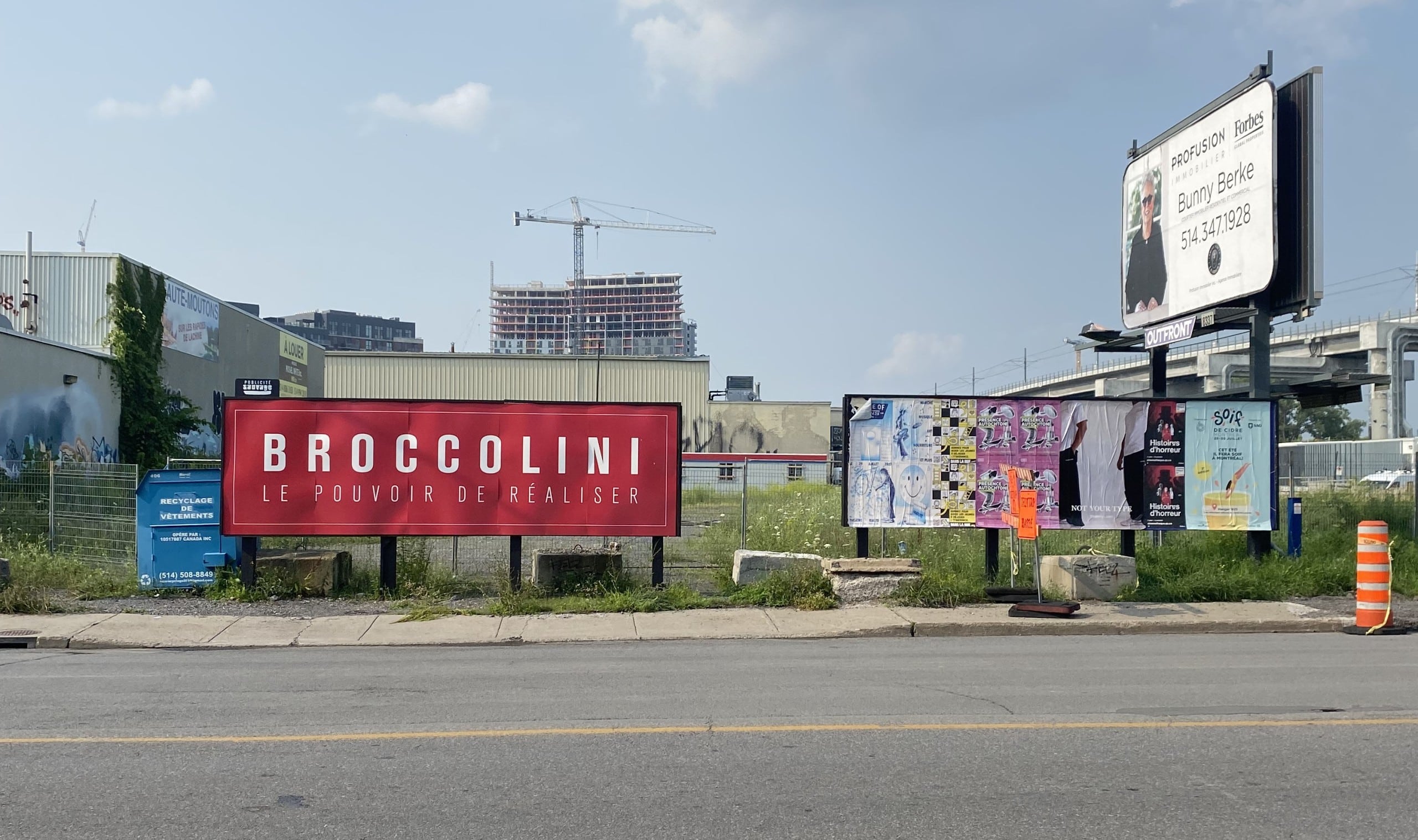 A vacant lot in Bridge-Bonaventure.