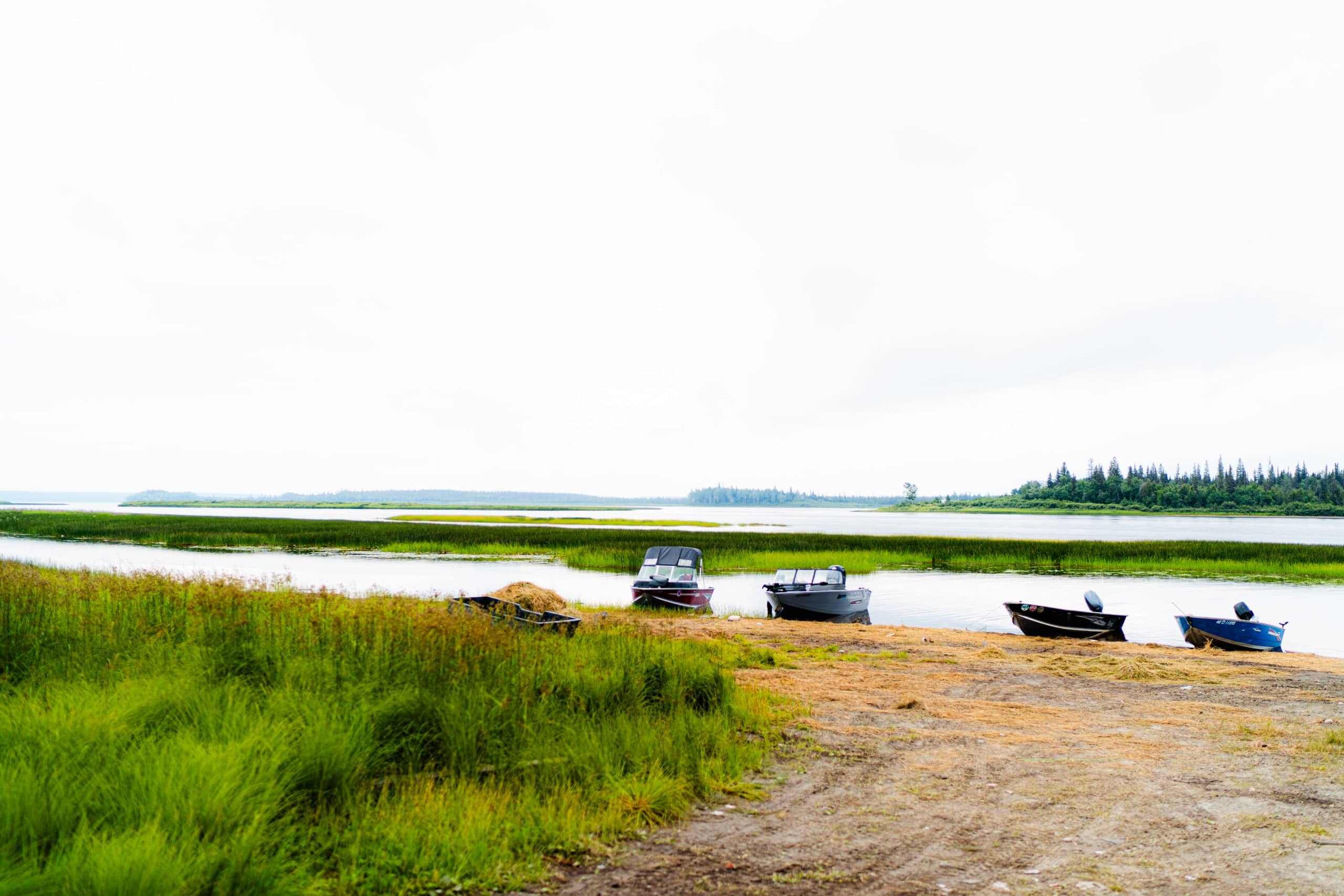 A river in Cree territory in northern Quebec